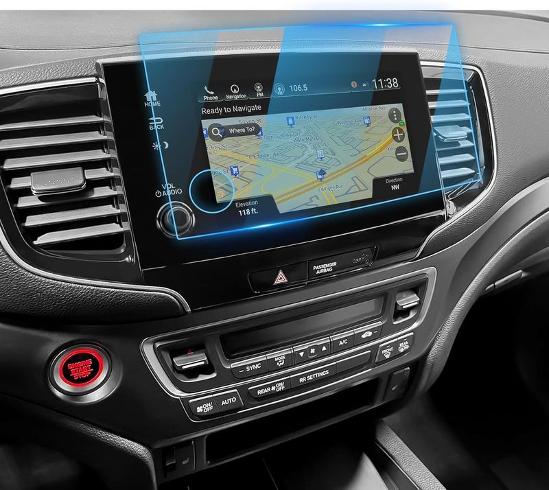 LFOTPP For 2025 Honda Passport Screen Protector - 2019~2025 Passport (EX-L/TrailSport/Black Edition/Elite/Touring) 8 inch Touchscreen [ClarityHD+] Anti Fingerprint 9H Hardness Tempered Glass* - Image 1